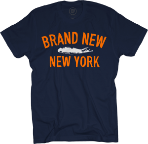 Long Island on Navy T-Shirt