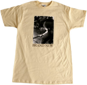 Vinghost on Yellow Fine Jersey Slim Fit T-Shirt