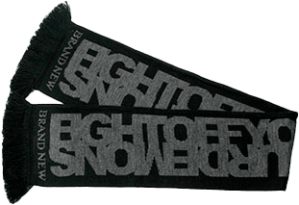 Fight Off Your Demon Woven Scarf