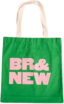 BRNEW Kelly Green Tote Bag