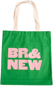 BRNEW Kelly Green Tote Bag