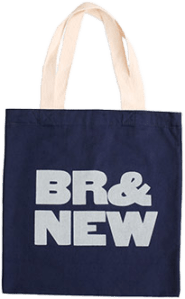 BRNEW Navy Blue Tote Bag