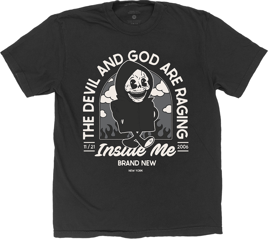 The Devil and God Cartoon Tee