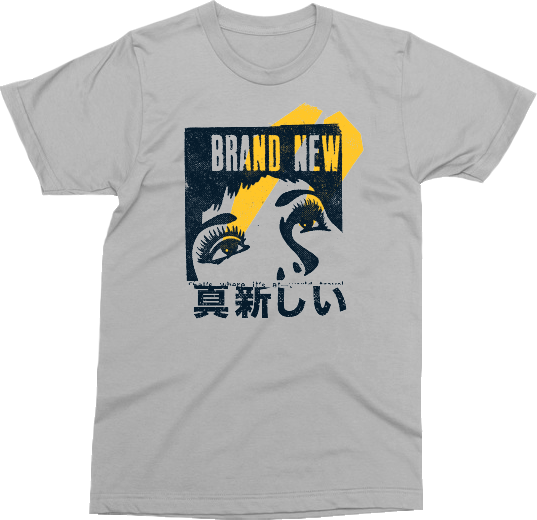 Laser Eyes Shirt Light Grey