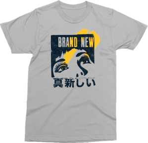 Laser Eyes Shirt Light Grey