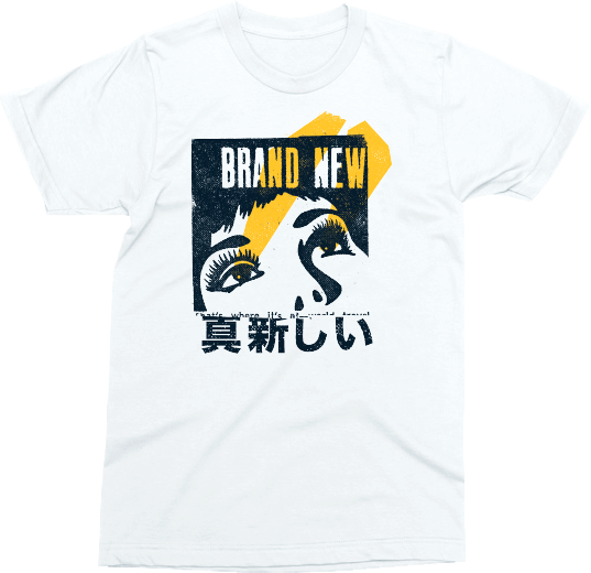 Laser Eyes Shirt White