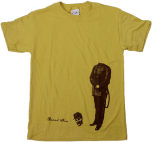 Headless Man With Cursive Logo T-Shirt