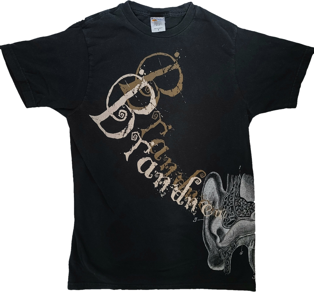 Ear Canal on Black T-Shirt