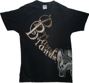 Ear Canal on Black T-Shirt