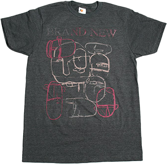 I Am Faces Fine Jersey Slim Fit T-Shirt