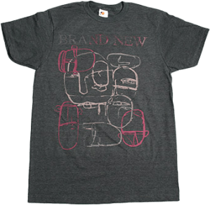 I Am Faces Fine Jersey Slim Fit T-Shirt