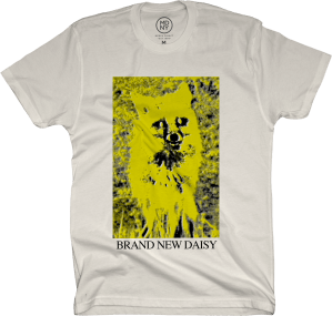 Daisy on Natural T-Shirt