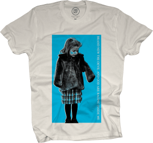 Devil and God on Natural T-Shirt