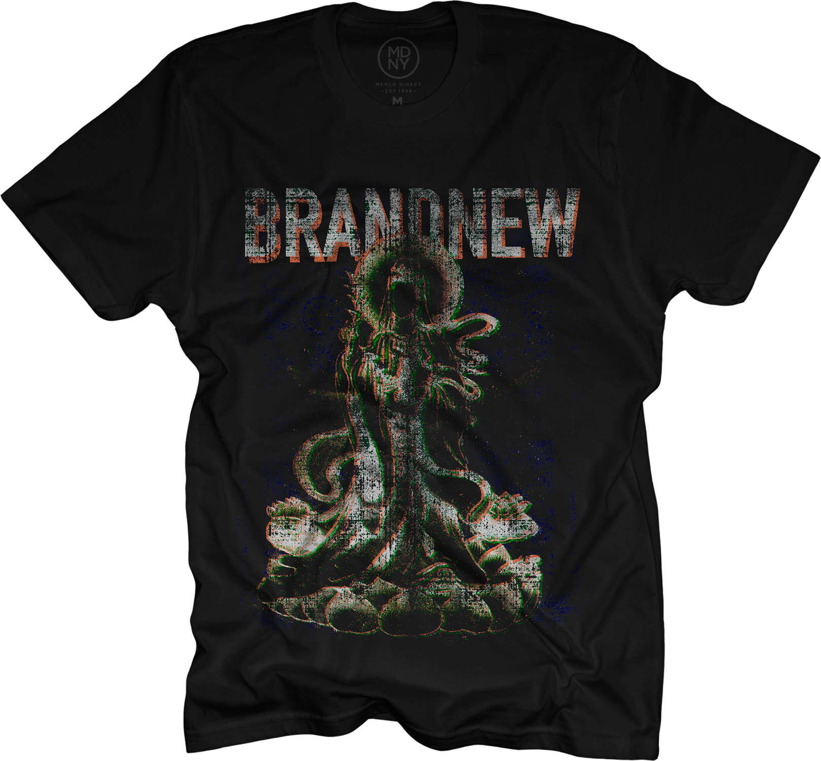 Lady on Black T-Shirt