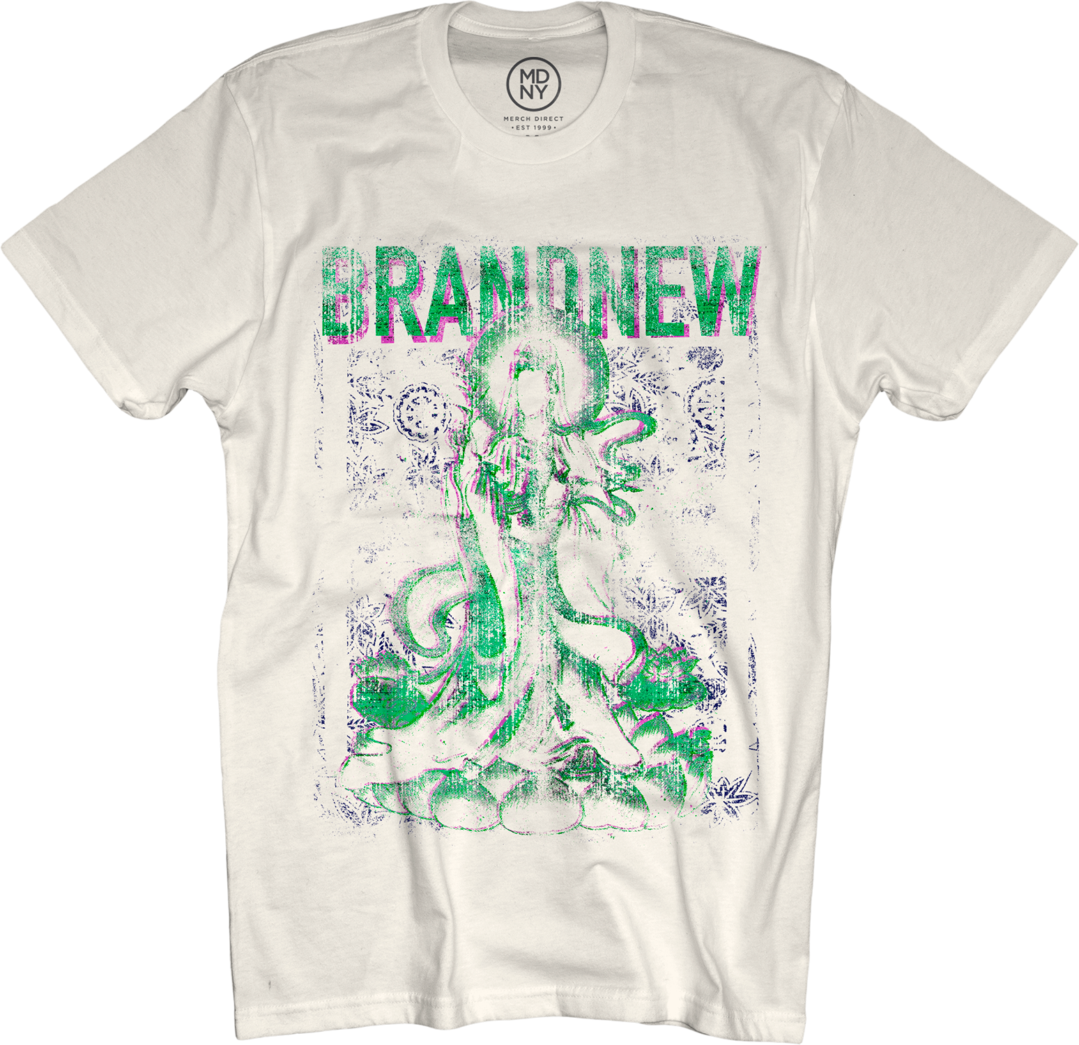 Lady on Natural T-Shirt