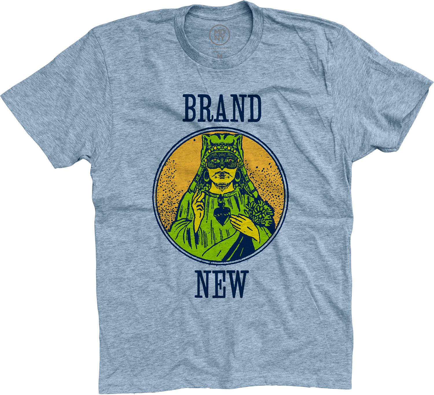 Our Father Stonewash Denim T-Shirt