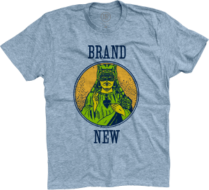 Our Father Stonewash Denim T-Shirt