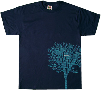 Text Tree T-Shirt