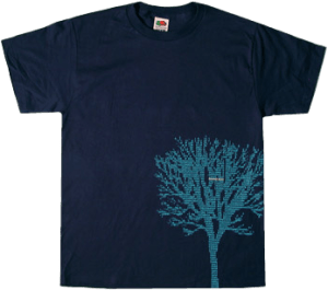 Text Tree T-Shirt