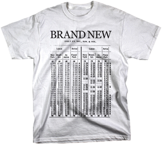 Train on White T-Shirt