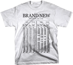 Train on White T-Shirt